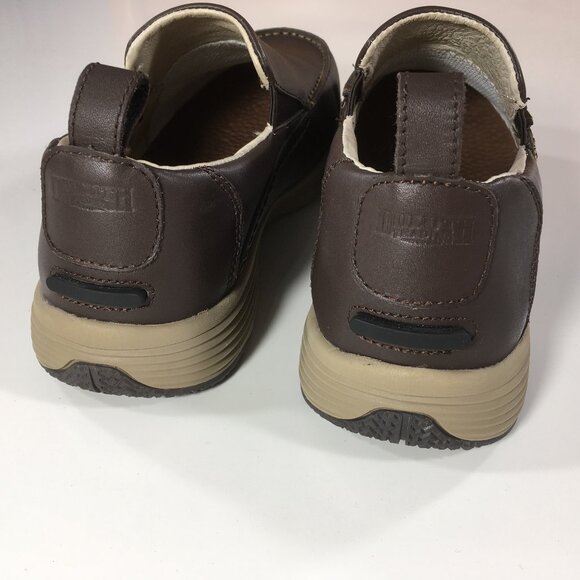 Duluth Trading Tower Hill Slip On Shoes Mens Size 11.5 Brown Leather 20060766 - Picture 5 of 9